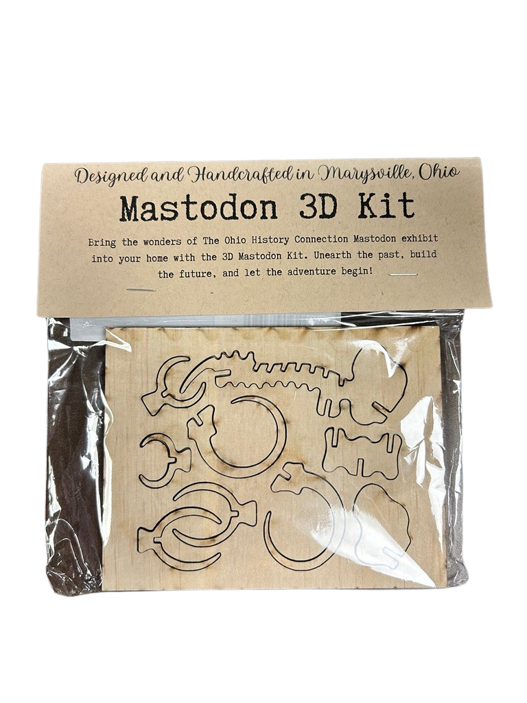 Mastodon 3D Skeleton Kit