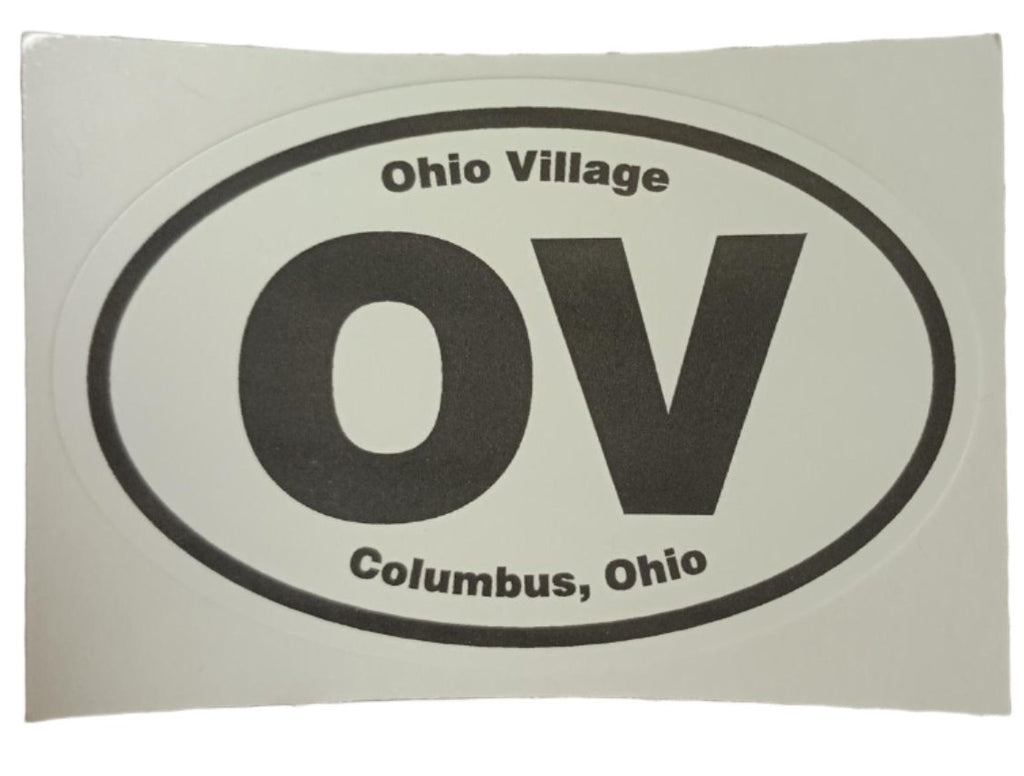 Ohio History Center and Ohio Village Car Sticker